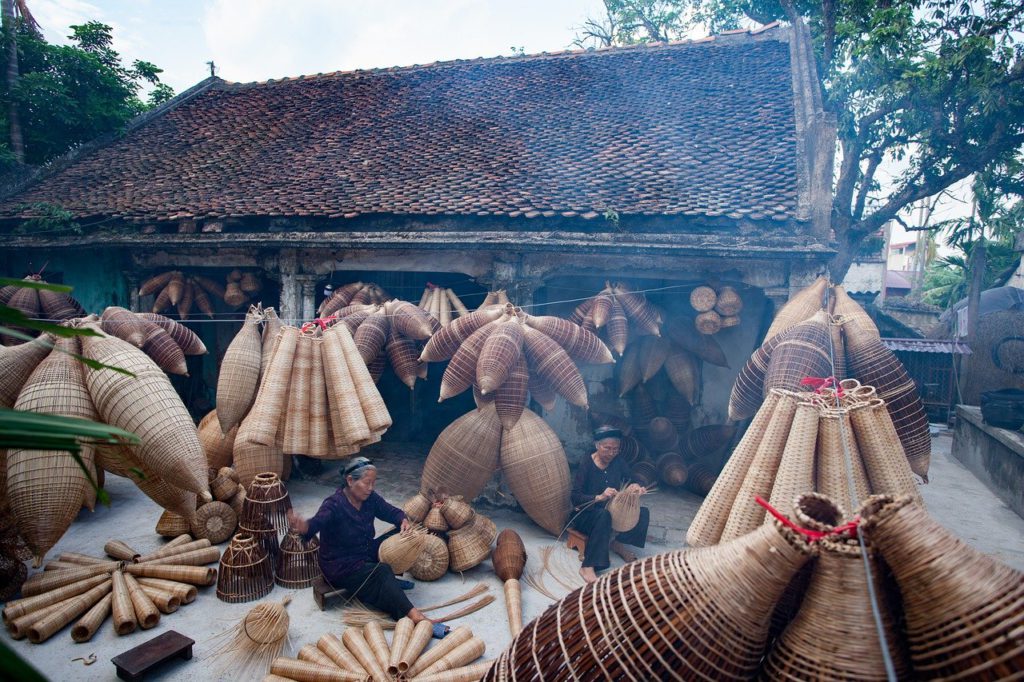 craft village, vietnam, handicraft